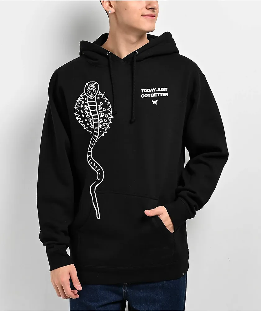 CLSICS Snake Black Hoodie 