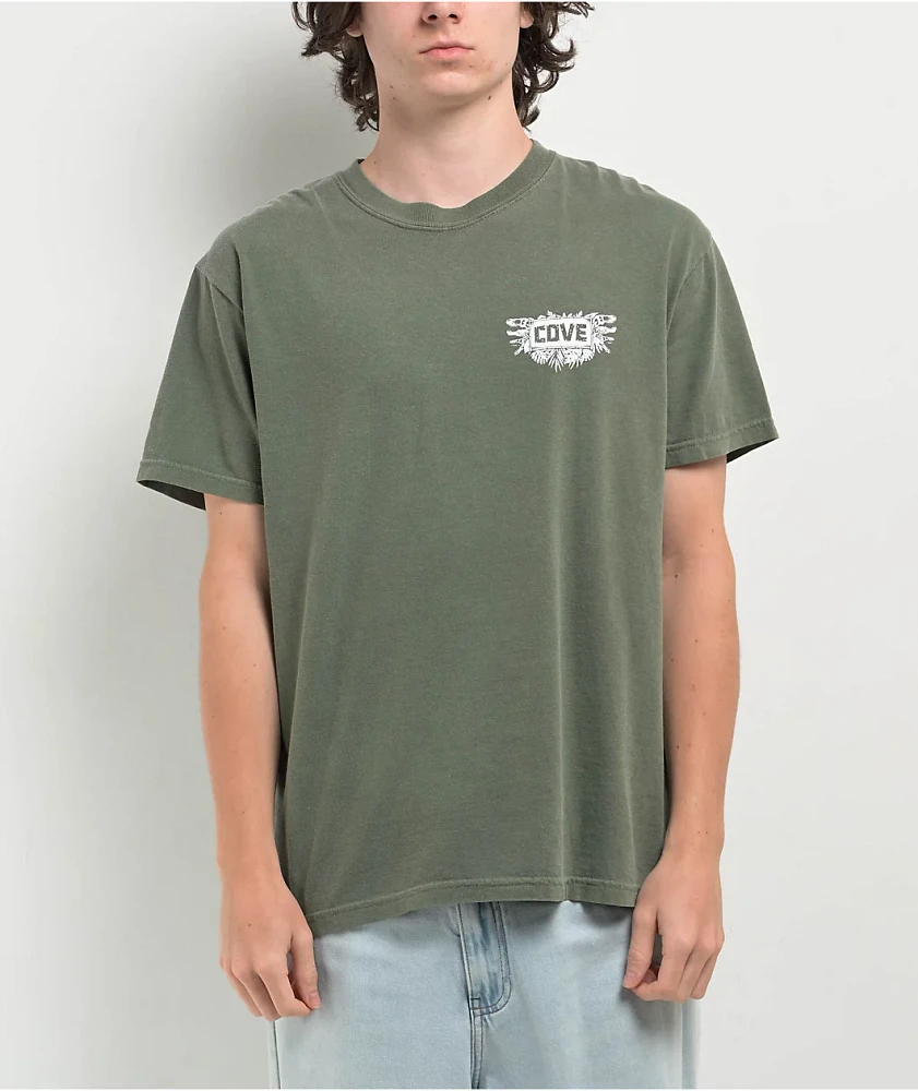 COVE Surf Dino Moss T-Shirt