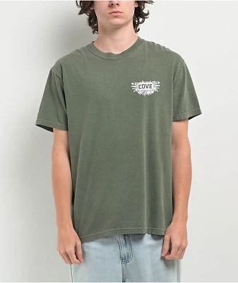 COVE Surf Dino Moss T-Shirt