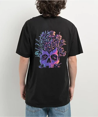 COVE Surf Skull Planter Black T-Shirt