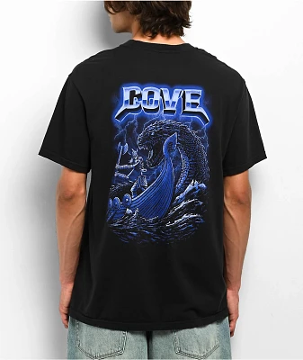 COVE Surf Viking Black T-Shirt