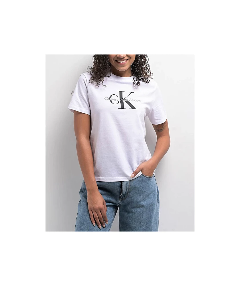 Calvin Klein Classic Logo White T-Shirt