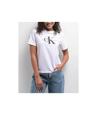 Calvin Klein Classic Logo White T-Shirt