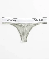 Calvin Klein Core Grey Thong Underwear