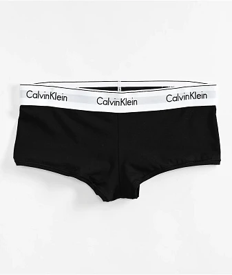 Calvin Klein Modern Cotton Black Boyshort Underwear