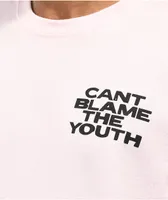 Can't Blame The Youth Cuff Yang Pink T-Shirt