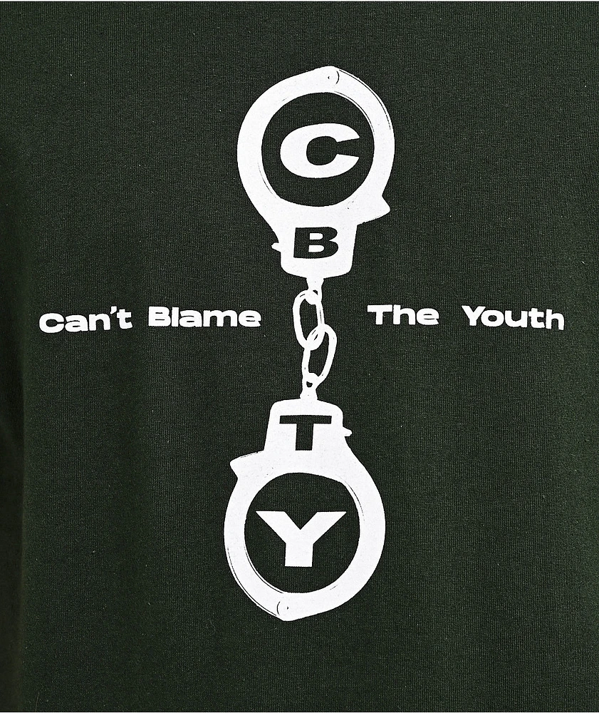 Can't Blame The Youth My Rights Olive T-Shirt
