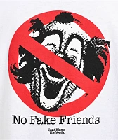 Can't Blame The Youth No Fake Friends White T-Shirt