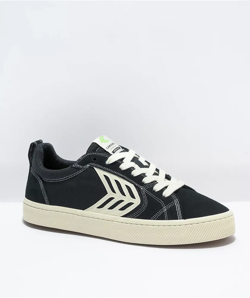 Cariuma Catiba Pro Black & Ivory Skate Shoes