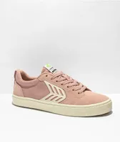 Cariuma Catiba Pro Rose Suede& Ivory Skate Shoes