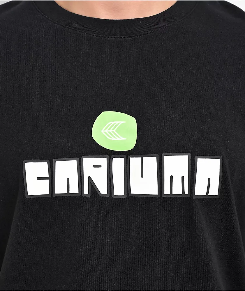 Cariuma Graffiti Logo Black T-Shirt