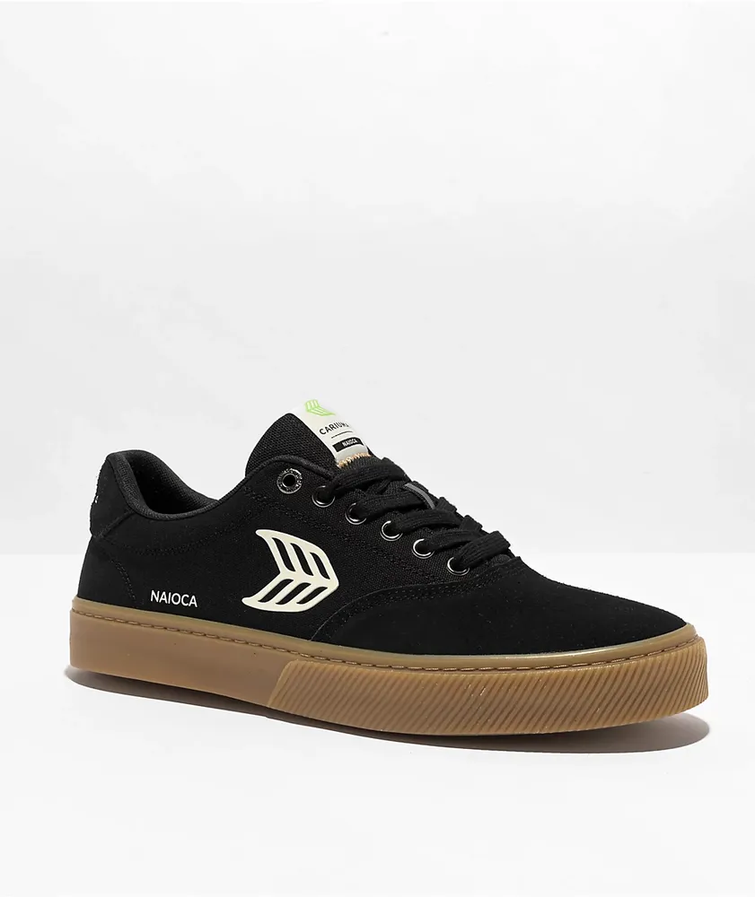 Cariuma Naioca Black, Grey & Ivory Skate Shoes