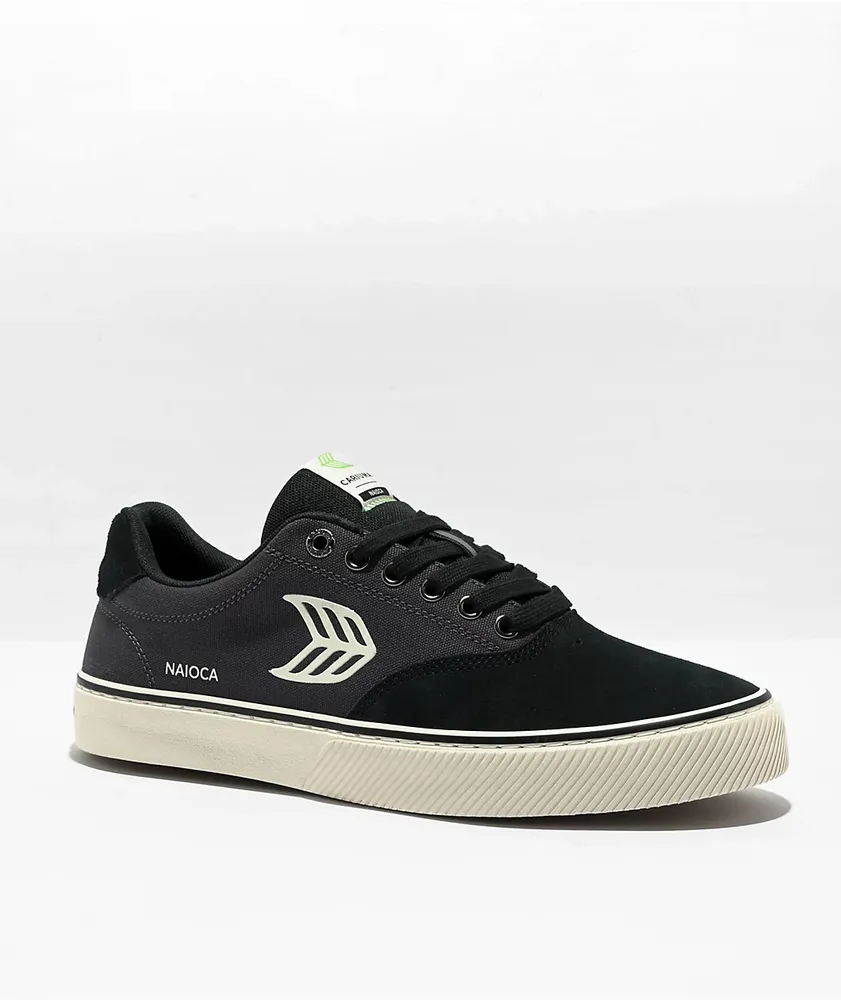 Cariuma Naioca Dark Grey & Ivory Skate Shoes