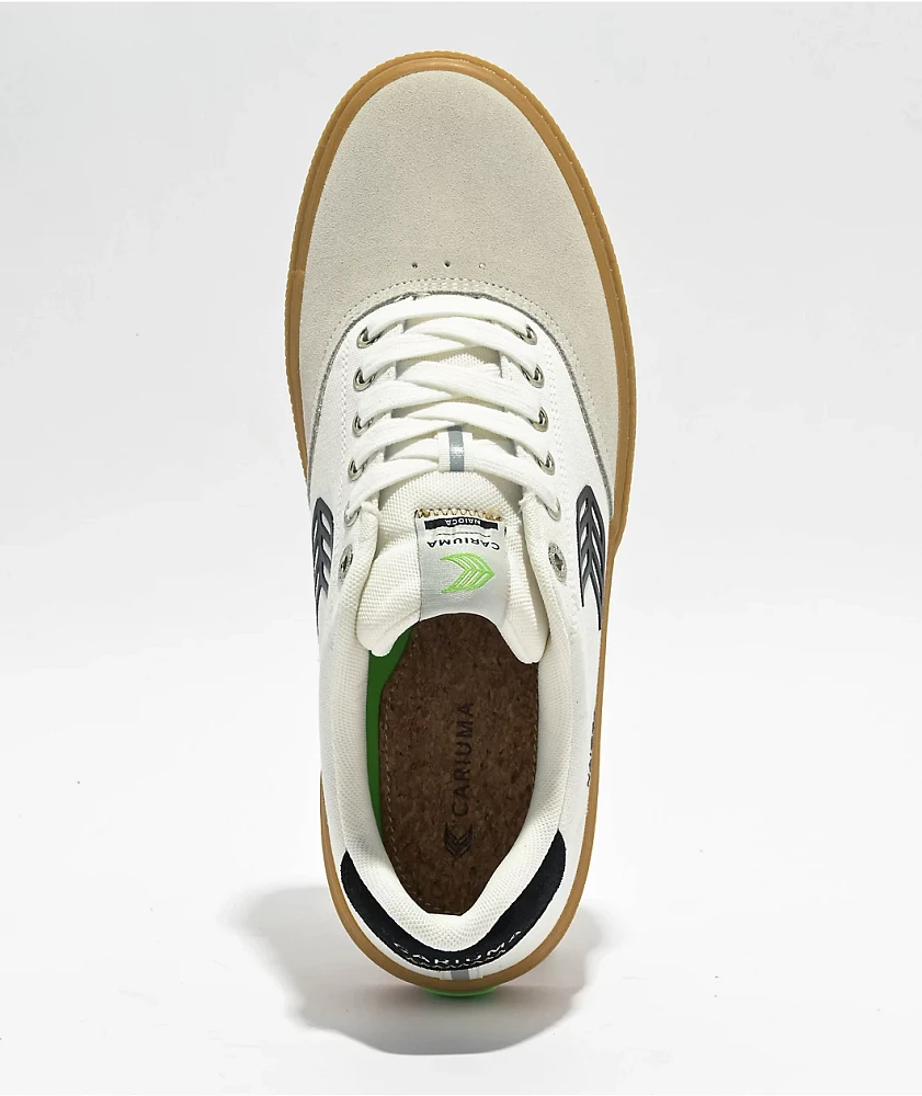 Cariuma Naioca White & Gum Skate Shoes