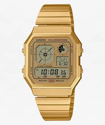 Casio A130WEG-9AVT Vintage Gold Digital Watch