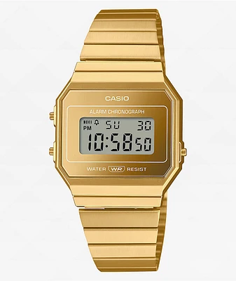 Casio A700WEVG-9AVT Gold Digital Watch