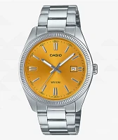 Casio MTP1302D-2AVT Silver & Blue Vintage Analog Watch