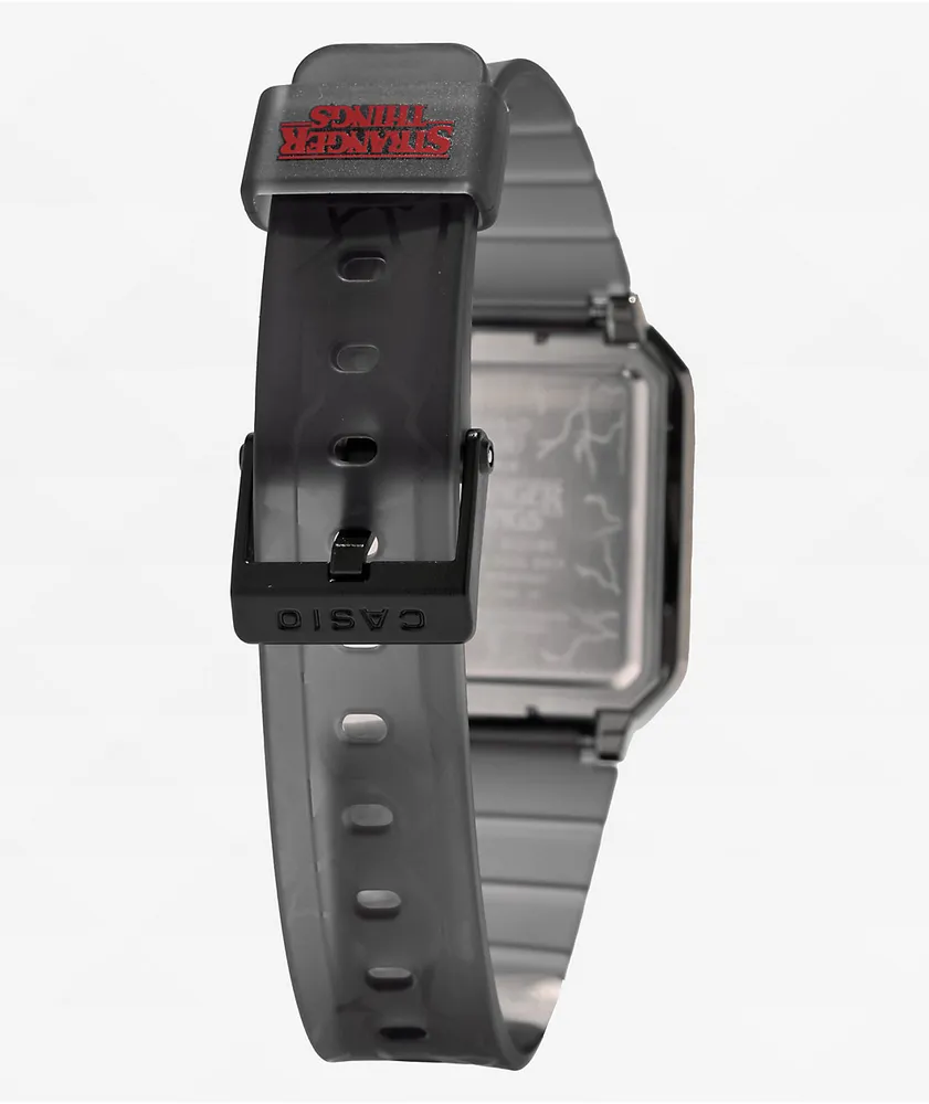 Casio x Stranger Things A120WEST-1A Silver Watch