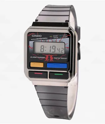 Casio x Stranger Things A120WEST-1A Silver Watch
