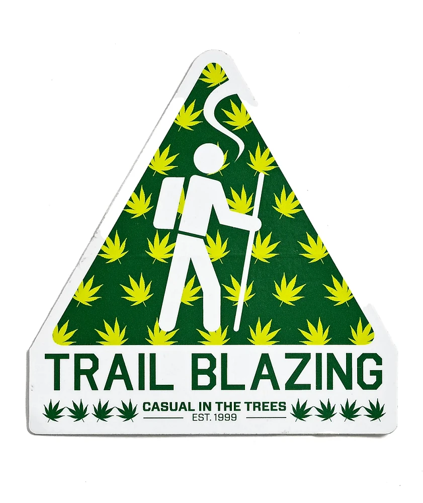 Casual Industrees Trail Blazing Sticker