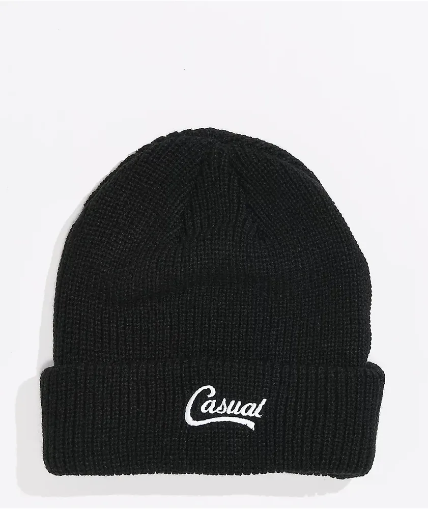 Casual Industrees x Rainier Black Beanie