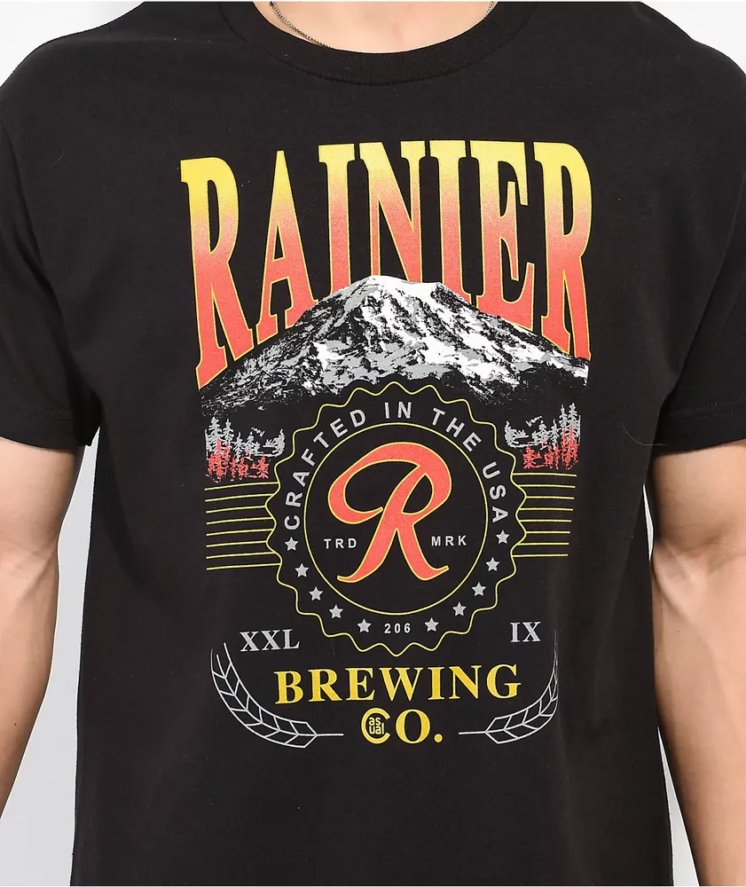 Casual Industrees x Rainier PNW Institution Black T-Shirt