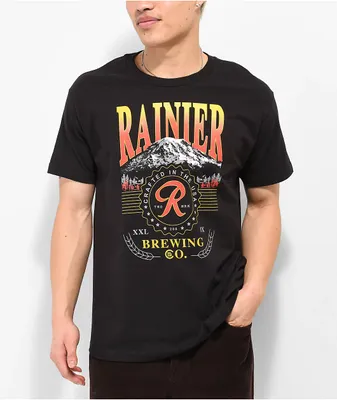 Casual Industrees x Rainier PNW Institution Black T-Shirt