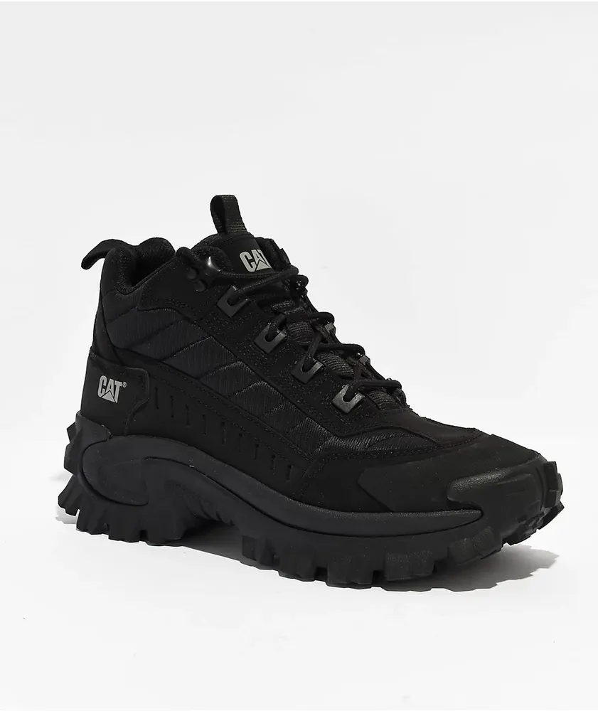 Caterpillar Cat Intruder Mid Black Boots | Hamilton Place