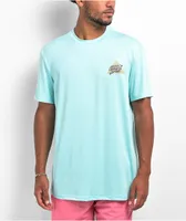 Catch Surf Triangle Slash Turquoise T-Shirt