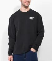 Caterpillar Built To Last Black Crewneck Sweatshirt