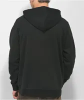 Caterpillar Logo Black Zip Hoodie