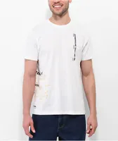 Caterpillar Schematics White T-Shirt