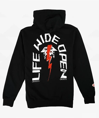 CboysTV 2 Face Bolted Black Hoodie