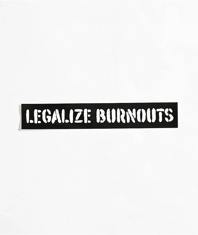 CboysTV Legalize Burnouts Sticker