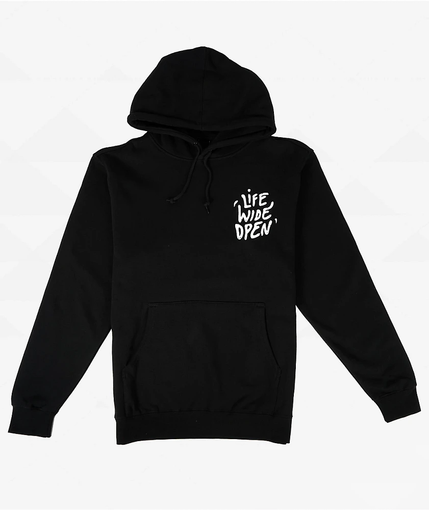 CboysTV Moto Flames Black Hoodie