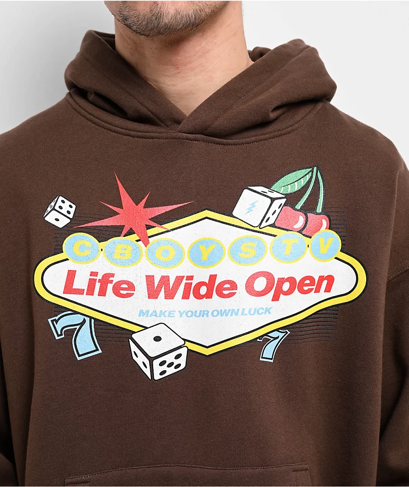 CboysTV Vegas Brown Hoodie