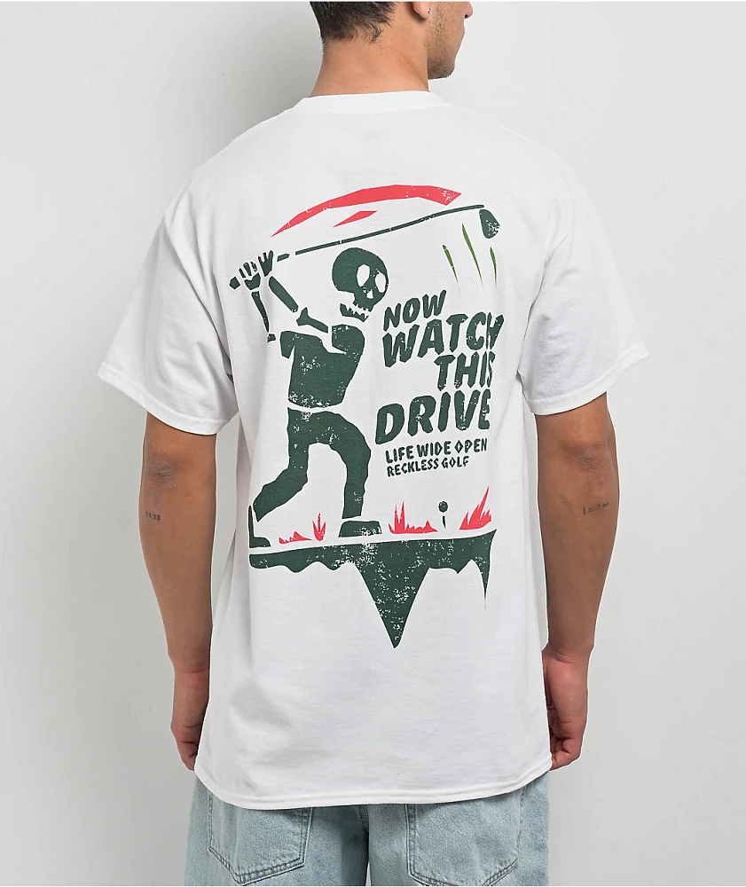 CboysTV Watch This Drive White T-Shirt