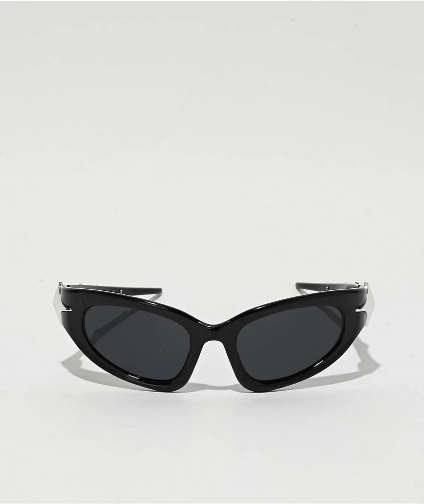 Chair Black & Silver Sunglasses