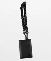 Champion Black Bifold Chain Wallet