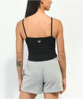 Champion Everyday Black Crop Cami Tank Top