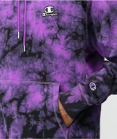Champion Galaxy Dye Purple & Black Hoodie