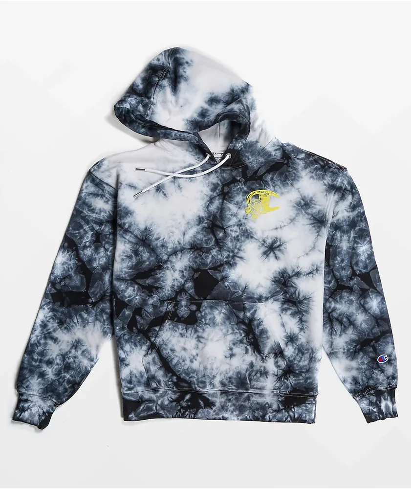 Champion Galaxy White Tie Dye Hoodie