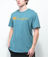 Champion Heritage Aqua Blue T-Shirt