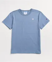 Champion Heritage Script Blue Crop T-Shirt