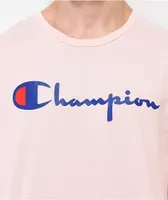 Champion Heritage Script Pink T-Shirt