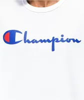 Champion Heritage Script White T-Shirt