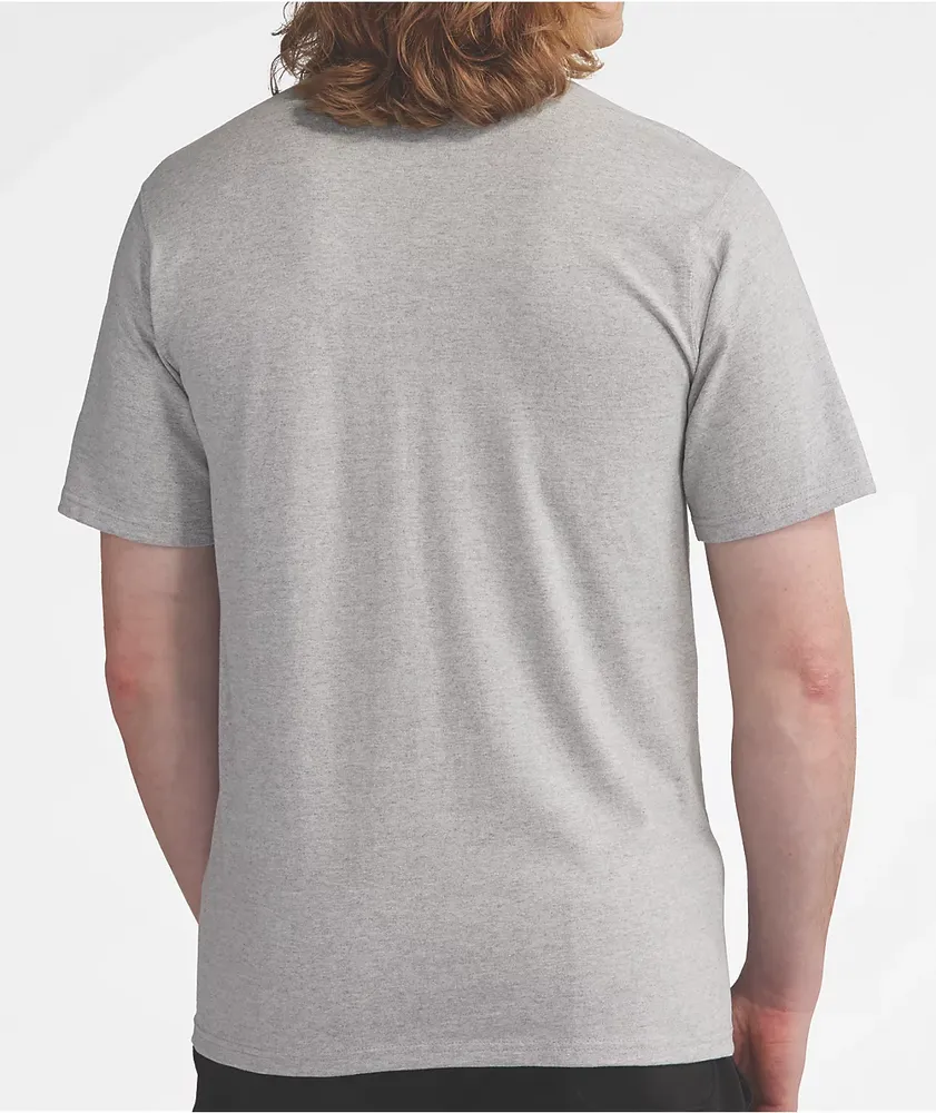 Champion Hoodie Graphic Grey T-Shirt