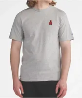 Champion Hoodie Graphic Grey T-Shirt