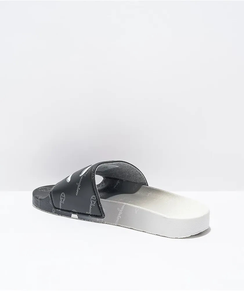 Champion IPO Fade Black Slide Sandals