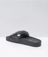 Champion IPO Jelly Black & Multicolored Slide Sandals